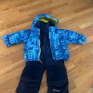 Columbia kids snow suit